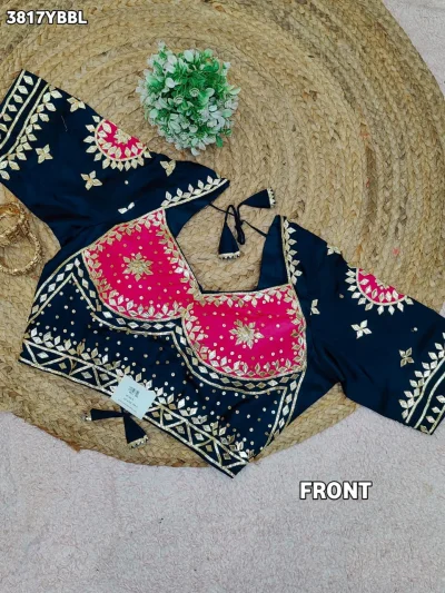 Royal Look Silk Blouse With Blouse — Rajwadi Rani